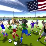 The development of women’s soccer leagues in the USA.