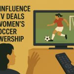 The influence of TV deals on women’s soccer viewership.